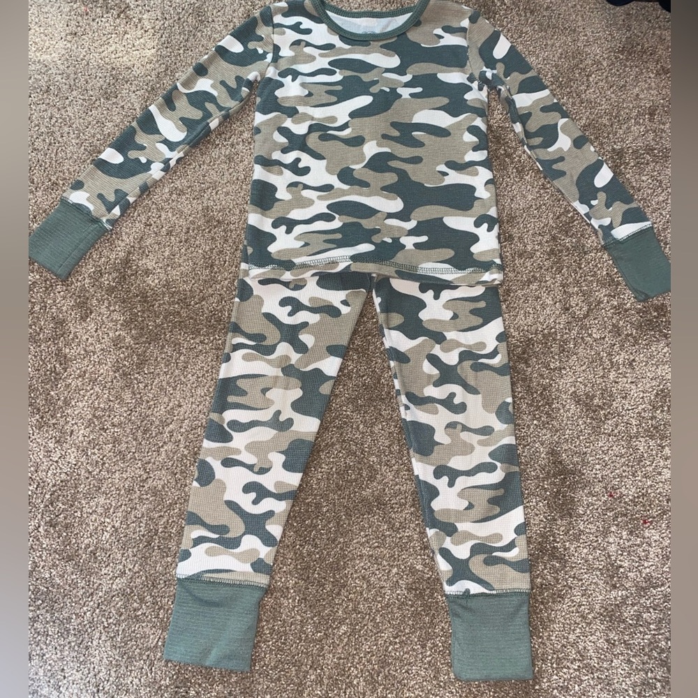 4T Boys Camo Pajamas